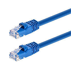 1.5m Cat5E Ethernet LAN Internet Patch Cable - 2