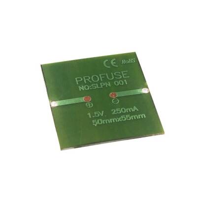 1.5V 250mA Solar Panel - Solar Cell 50x55mm - 2
