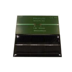 1.5V 500mA Solar Panel - Güneş Pili 93x55mm - 4