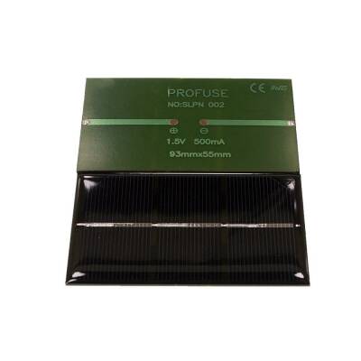 1.5V 500mA Solar Panel - Solar Cell 93x55mm - 4