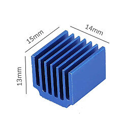 15x14x13mm Alüminyum Soğutucu - TMC2100 Step Motor Sürücüsü Uyumlu - 3