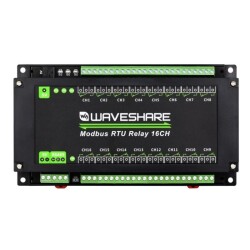 16 Kanallı Modbus RTU Ethernet Röle Modülü -  RS485 Arayüzü - 1