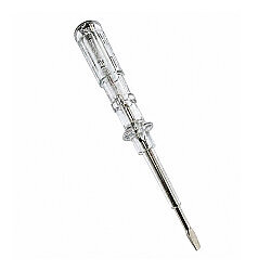 160mm Voltage Tester - Flat Tip