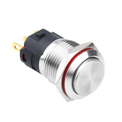 WD16A-G1Z 16mm Çıkık Anahtarlı Metal Buton - 1