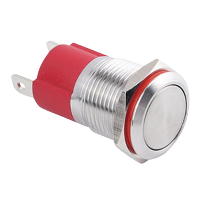 WD16D-P1Z 16mm Düz Anahtarlı Metal Buton - 1