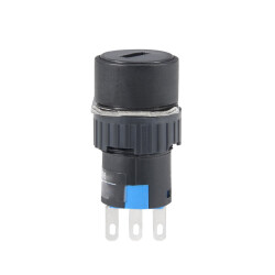 16mm Anahtarlı Mandal Buton 0-1 - 3