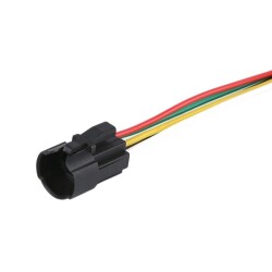 16mm Işıklı Metal Buton Soketi