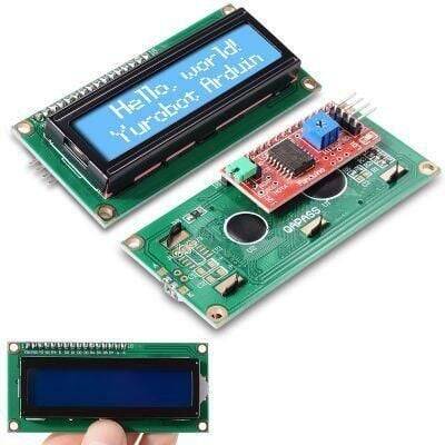 2x16 Mavi Lcd Display I2C Modüllü - 1