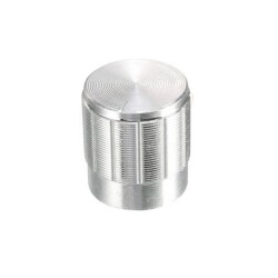 17x17 Aluminum Potentiometer Head - Silver