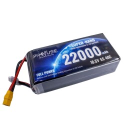 18.5V 5S 22000mAh 40C Lipo Battery
