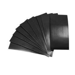 18650 Battery Coating Tube Black - 10 Pieces