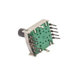 18mm 4 Position Rotary Switch - Commitator - 2