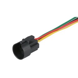 19mm with-light Metal Button Socket
