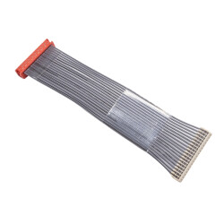 1x18 Female to 2x9 Male Flat Cable - 10cm - 2