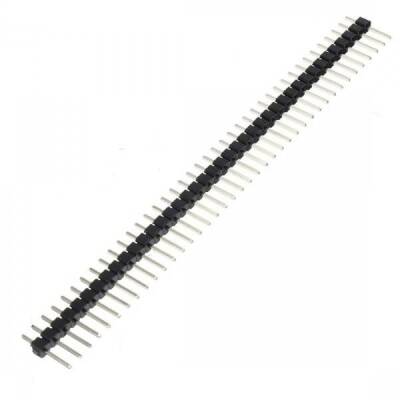 1x40 Erkek Header 40 Pin 2.54mm 180 Derece - 2