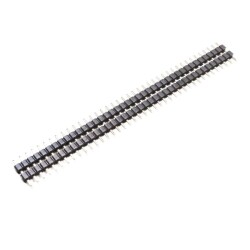 1x40 Male-Male Header 40 Pin 2.54mm 180 Degree