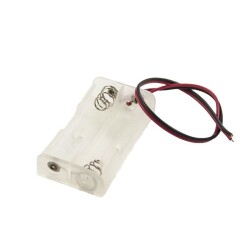 2 AA Transparent Battery Slots