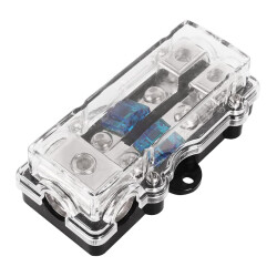2-Channel Car Amplifier Fuse Box - 60A Fuse