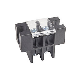 2-Pin 13mm Panel Type Terminal Block - 600V 50A