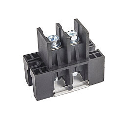 2-Pin 13mm Panel Type Terminal Block - 600V 50A - 2