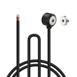 2-Pin 15mm 90C Wired Pogo Pin Magnetic Connector Set