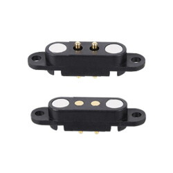 2-Pin 2.8mm Pogo Pin Magnetic Connector Set - With Ear