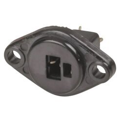 2 Pin DIN Panel Tip Hoparlör Konnektörü - Dişi