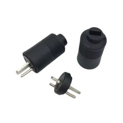2-Pin DIN Speaker Connector - Male - 3