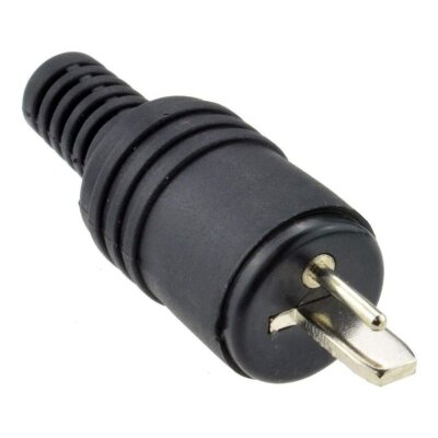 2 Pin DIN Vida Tip Hoparlör Konnektörü - Erkek - 1