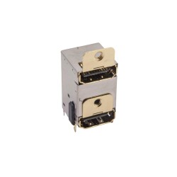 2 Port Female HDMI Connector PCB Type