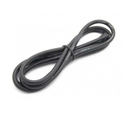20 AWG Silicone Cable Black - 1 Meter