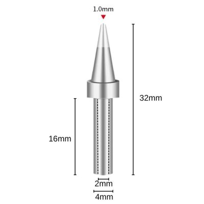 200-B Soldering Iron Tip - Compatible with 203H Soldering Station - 2