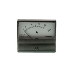 20A Analog Ampermetre - Panel Tipi Ölçü Aleti KLY-T670