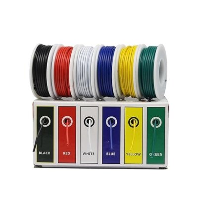 20AWG Multicore Assembly Cable Set - 6 Colors 60M - 3