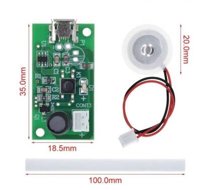 20mm Ultrasonic Mist Maker Humidity Module - 4