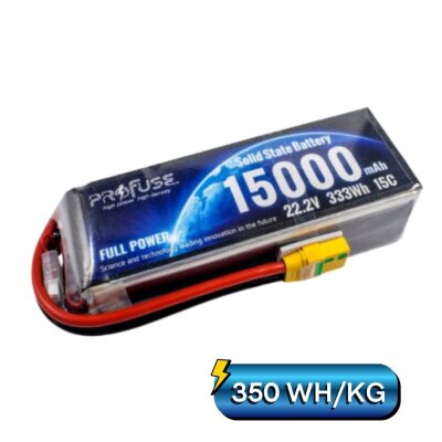22,2V 6S 15000mAh 15C Solid State Lipo Batarya - 1