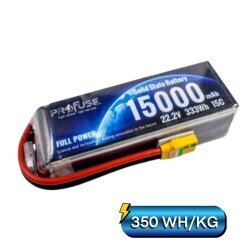 22.2V 6S 15000mAh 15C Solid State Lipo Battery - 1