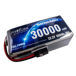 22.2V 6S 30000mAh 15C Solid State Lipo Battery
