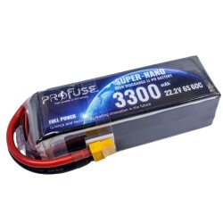 22,2V 6S 3300mAh 60C Lipo Batarya