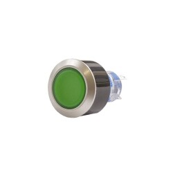 22mm 24V Green Spring Button CD-AWY-11D/24V/G