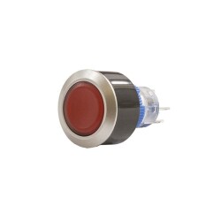 22mm 24V Red Spring Push Button CD-AWY-11D/24V/R