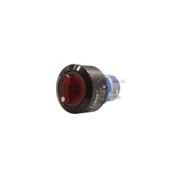 22mm Kırmızı Mandal Buton 1-0-2 CD-APY-22XDR