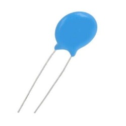 2.2nF 250V AC Ceramic Capacitor - 10 Pieces