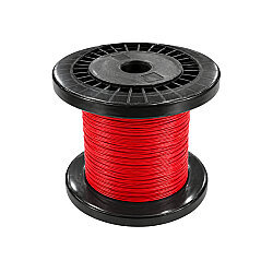 24 AWG Silikon Kablo Kırmızı - 100 Metre - 1
