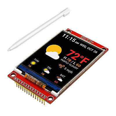 2.4" ST7789 Touch LCD Display SPI 240x320 - 1