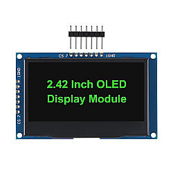 2.42'' 128x64 SSD1309 OLED LCD Screen - Green