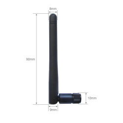 2.4G 2DB WIFI 110mm 90 Derece Ayarlanabilir SMA Erkek Anten - 2
