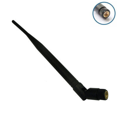 2.4G 5DB 190mm 90 Degree Adjustable SMA Female Antenna - 1
