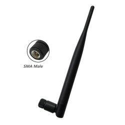 2.4G 5DB WIFI 190mm 90 Degree Adjustable SMA Male Antenna