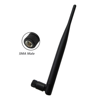2.4G 5DB WIFI 190mm 90 Derece Ayarlanabilir SMA Erkek Anten - 1